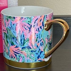 Lilly Pulitzer Ceramic Mug - Bringing Mermaid Back